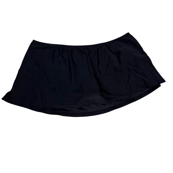 Catalina Black Swim Skirt Bottom with Built-In Briefs small - Picture 1 of 4